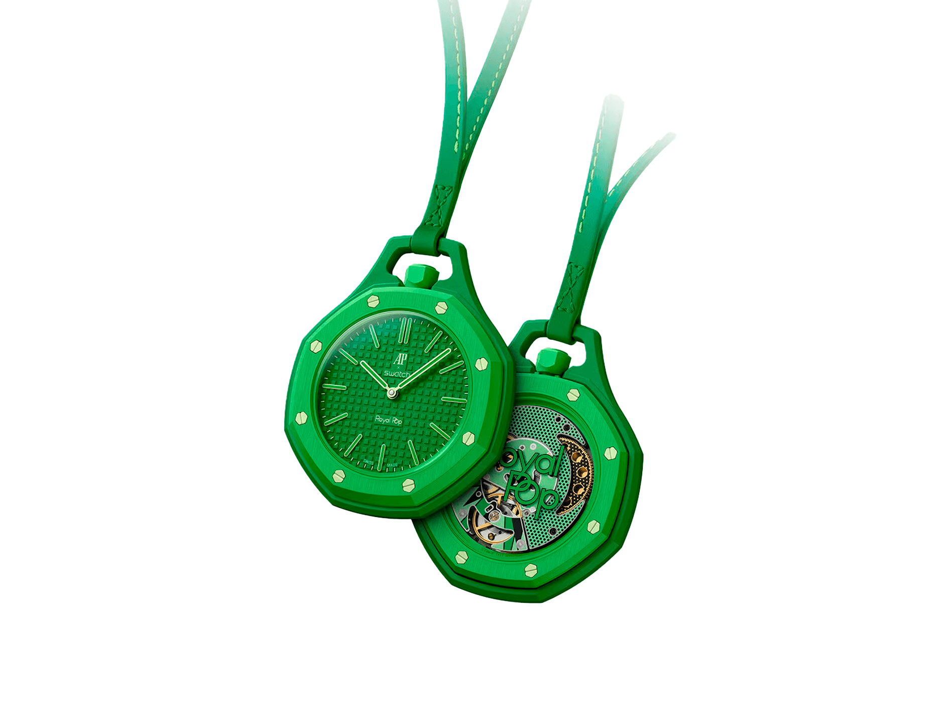 Audemars Piguet Audemars Piguet x Swatch Royal Pop Green Eight SSX03G100N — Iron Eagle Reserve Miami