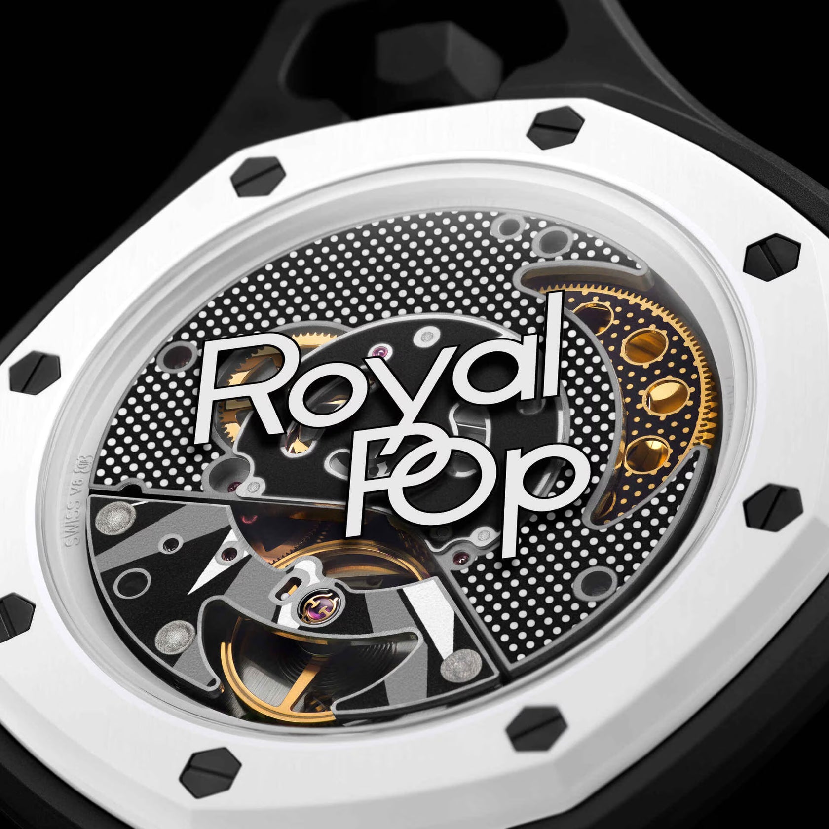 Audemars Piguet Audemars Piguet x Swatch Royal Pop Ocho Negro SSX03W101N detail view