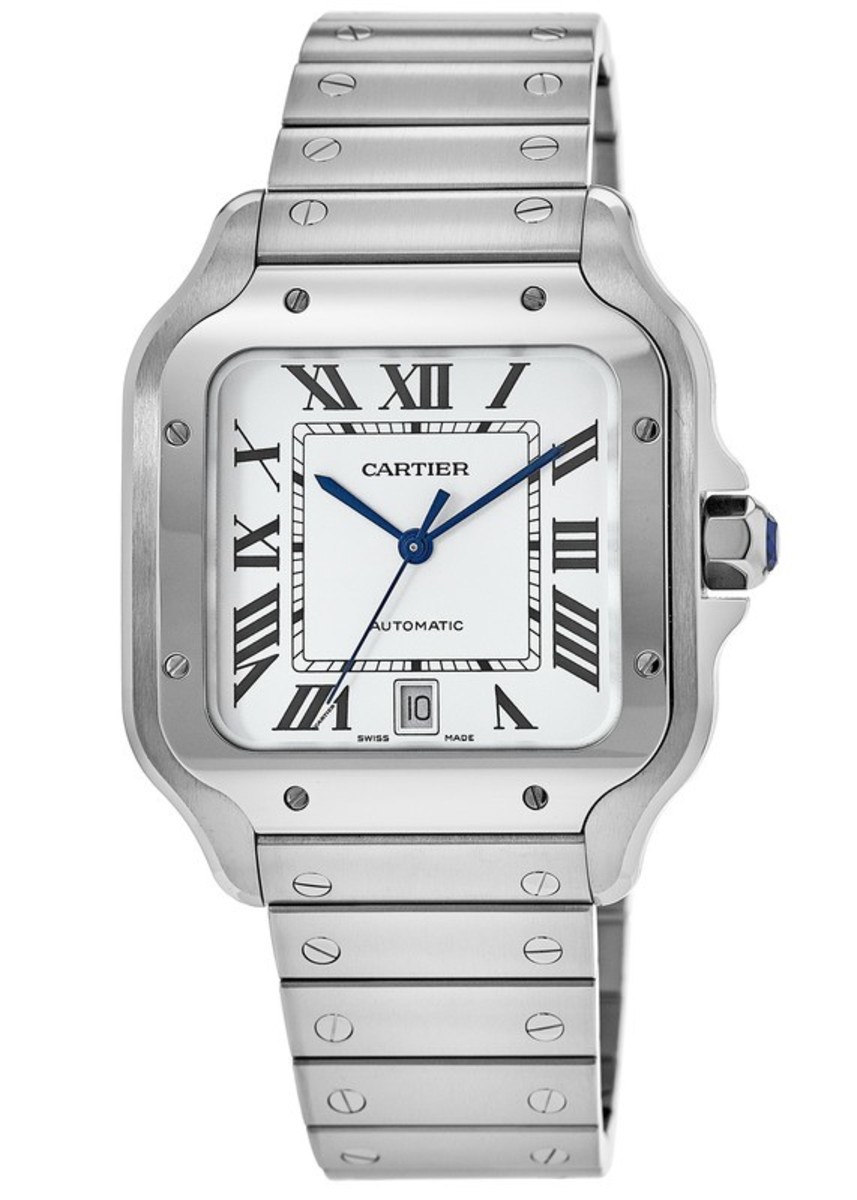 Cartier Santos de Cartier Large Steel WSSA0018 — Iron Eagle Reserve Miami