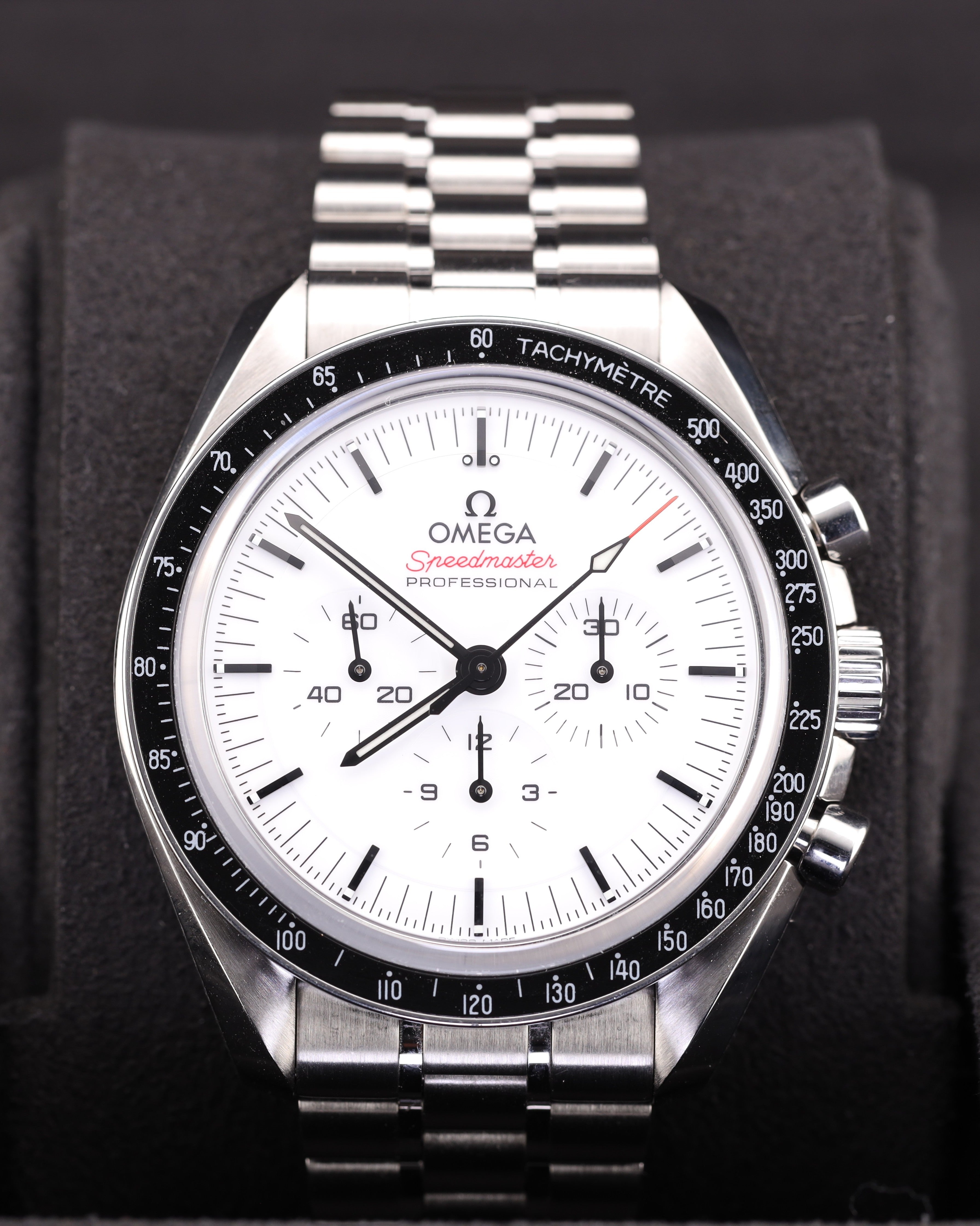 Omega Speedmaster Moonwatch Professional White Dial 310.30.42.50.04.001 — Iron Eagle Reserve Miami