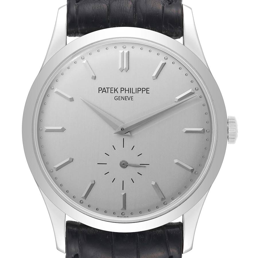 Patek Philippe Calatrava 5196G White Gold 5196G-001 detail view