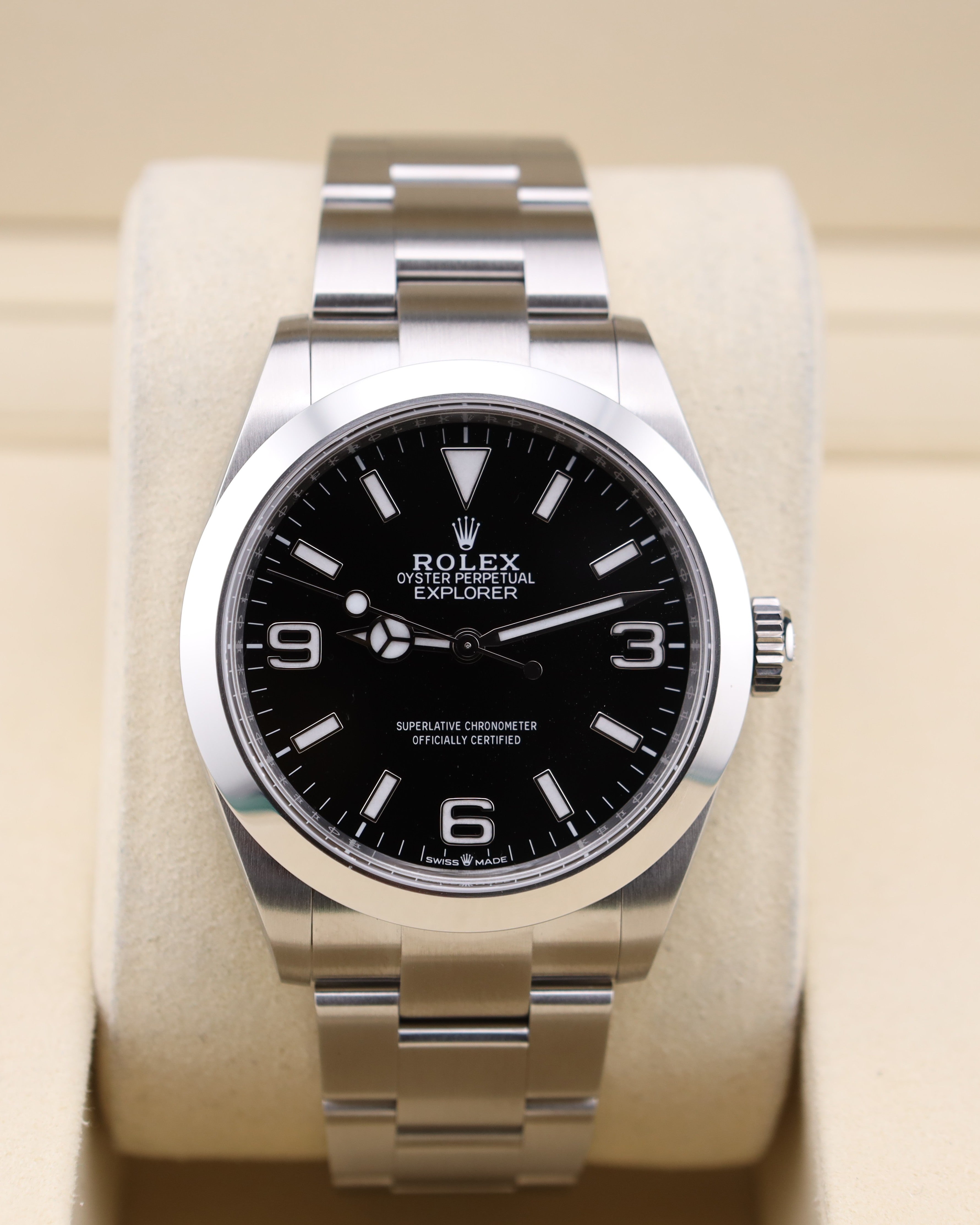 Rolex Explorer 40 Black Dial 224270 — Iron Eagle Reserve Miami
