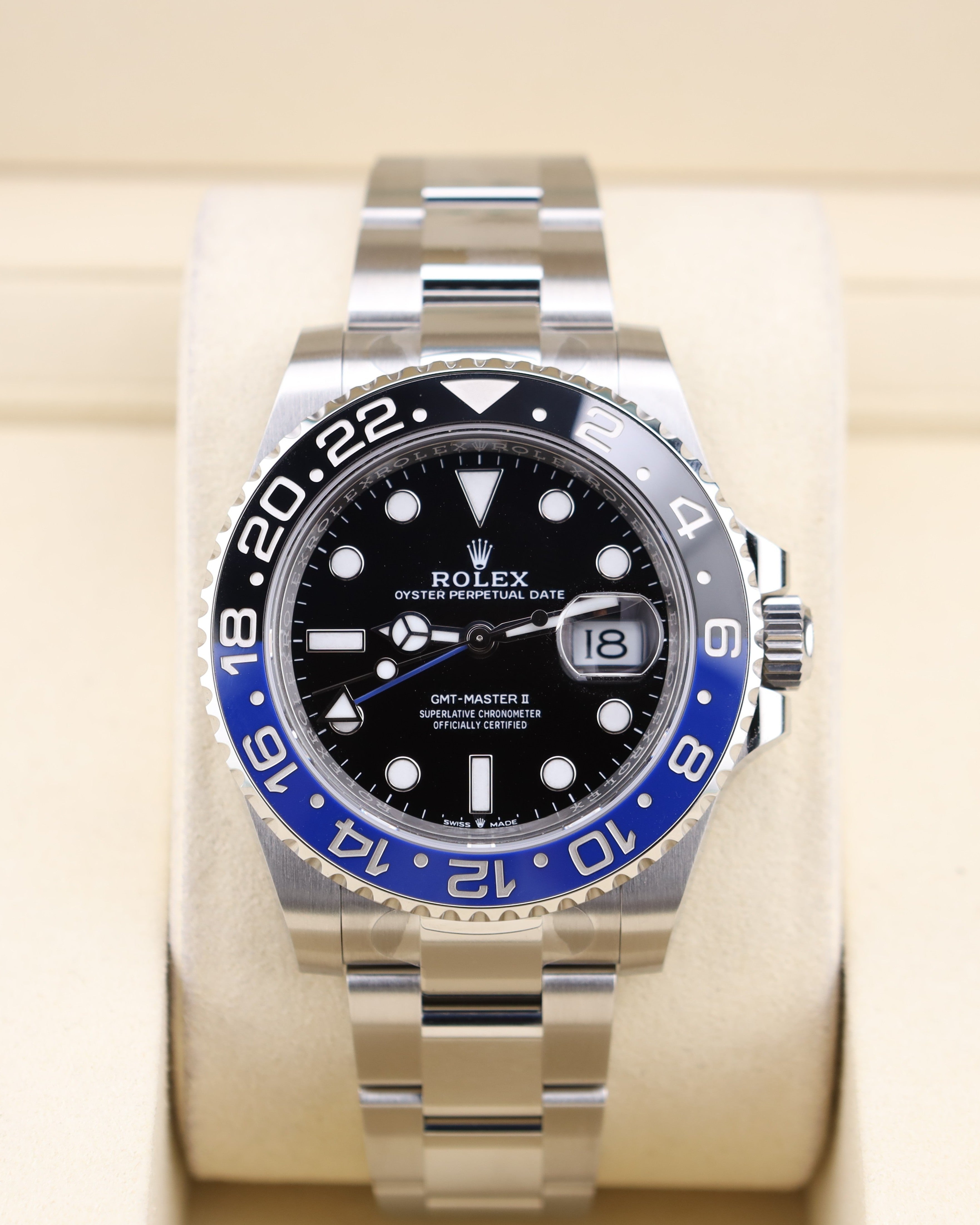 Rolex GMT-Master II Batman 126710BLNR — Iron Eagle Reserve Miami