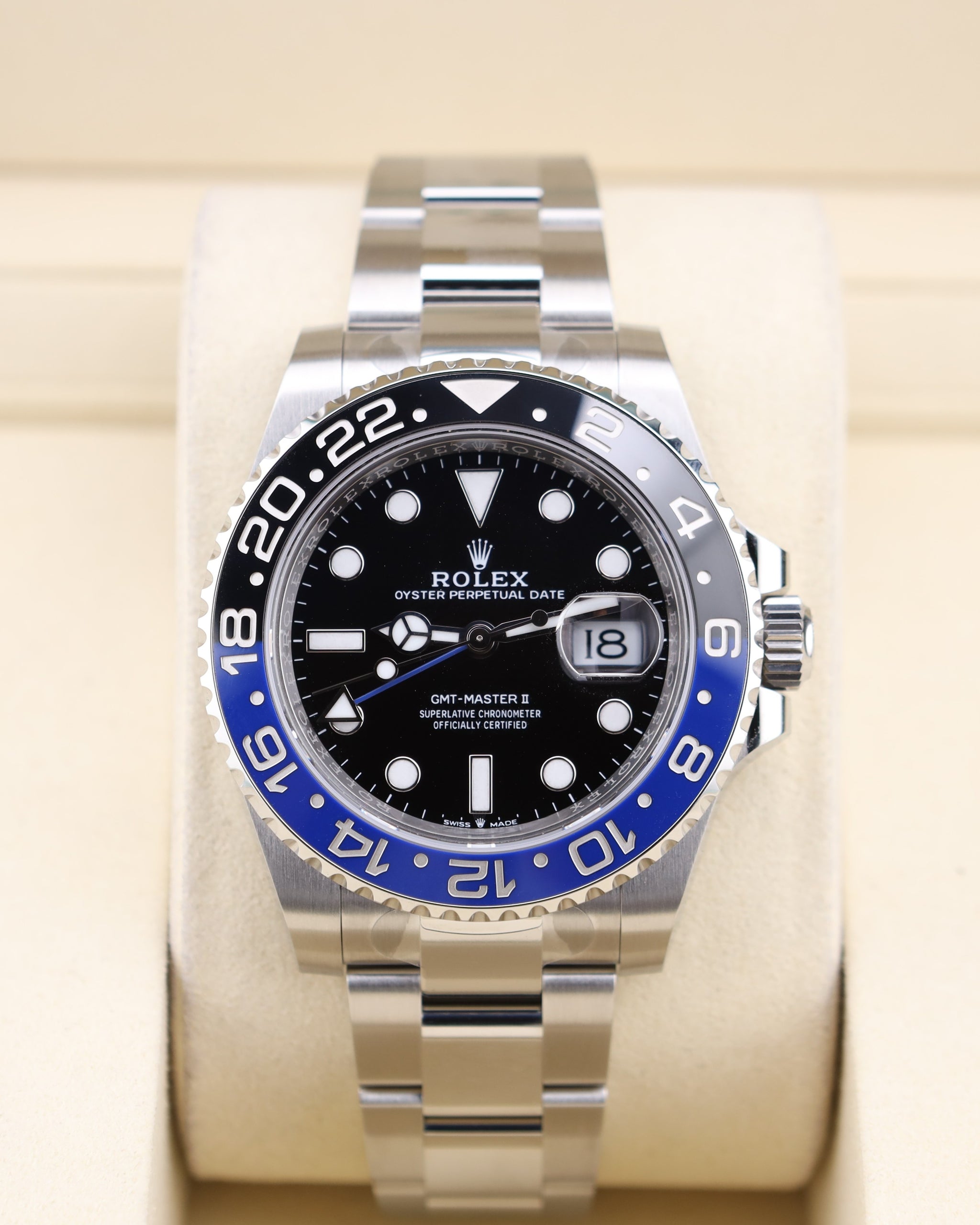 Rolex GMT-Master II Batman Oyster 126710BLNR — Iron Eagle Reserve Miami