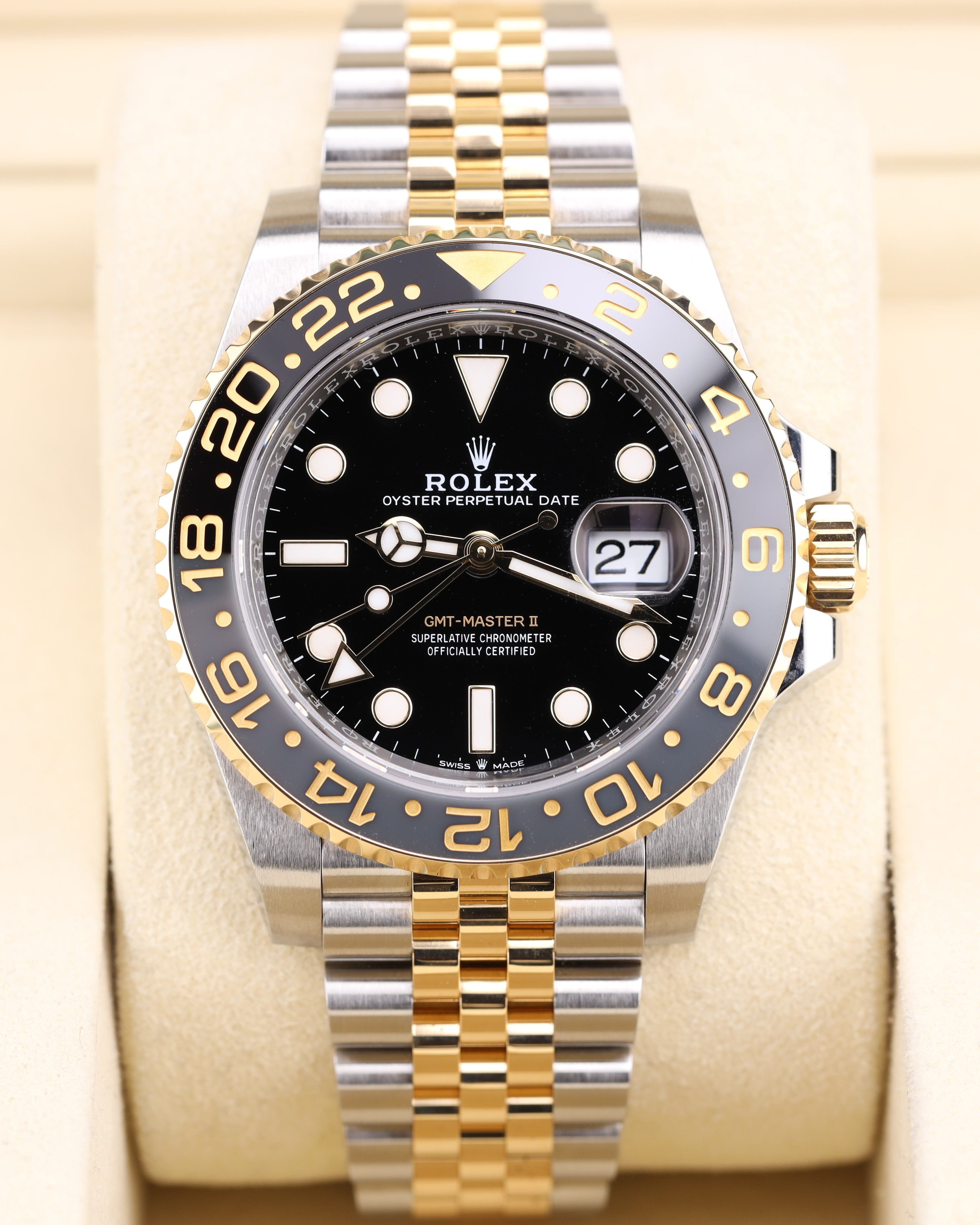 Rolex GMT-Master II Bumblebee 126713GRNR — Iron Eagle Reserve Miami