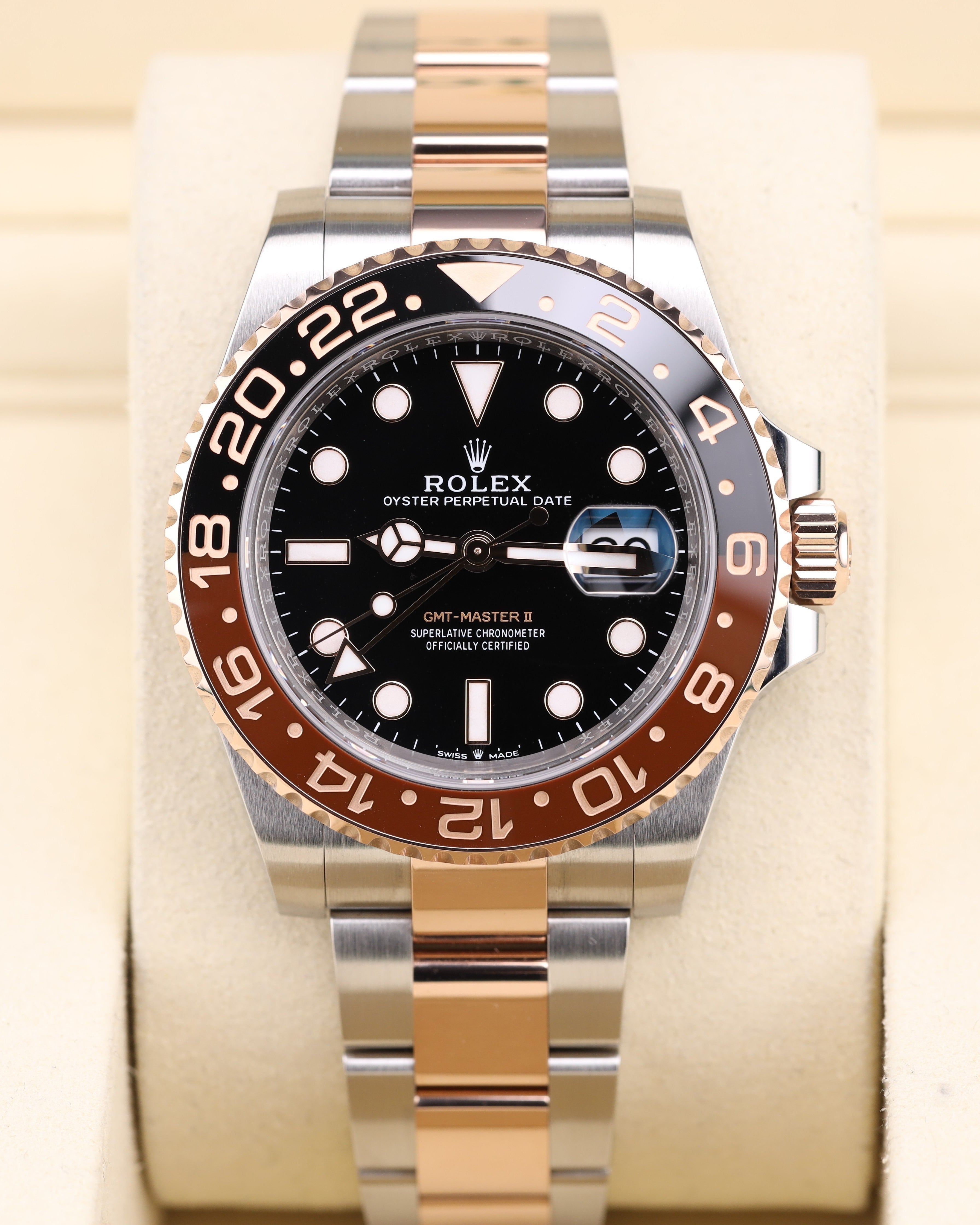 Rolex GMT-Master II Rootbeer 126711CHNR — Iron Eagle Reserve Miami