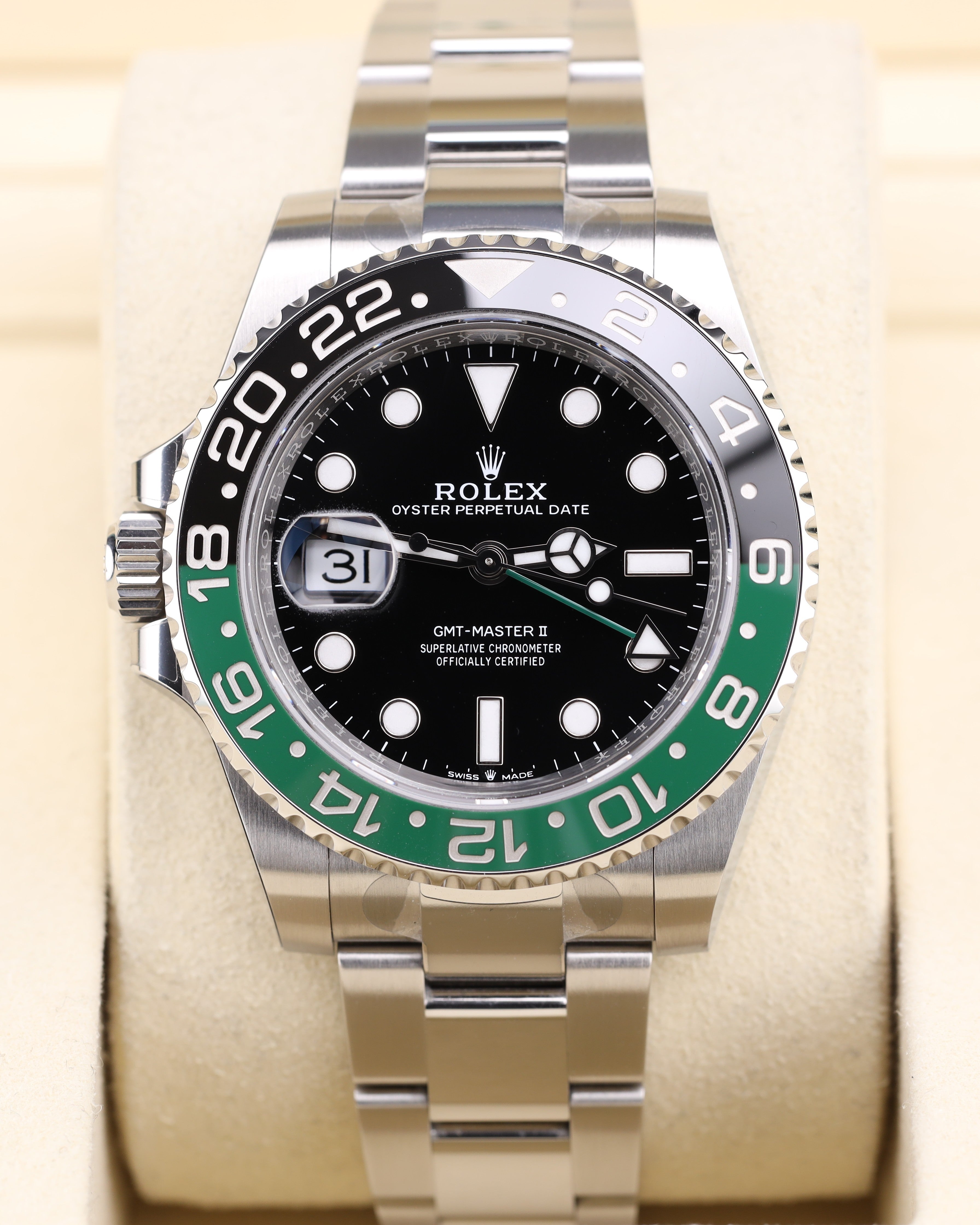 Rolex GMT-Master II Sprite Lefty 126720VTNR — Iron Eagle Reserve Miami