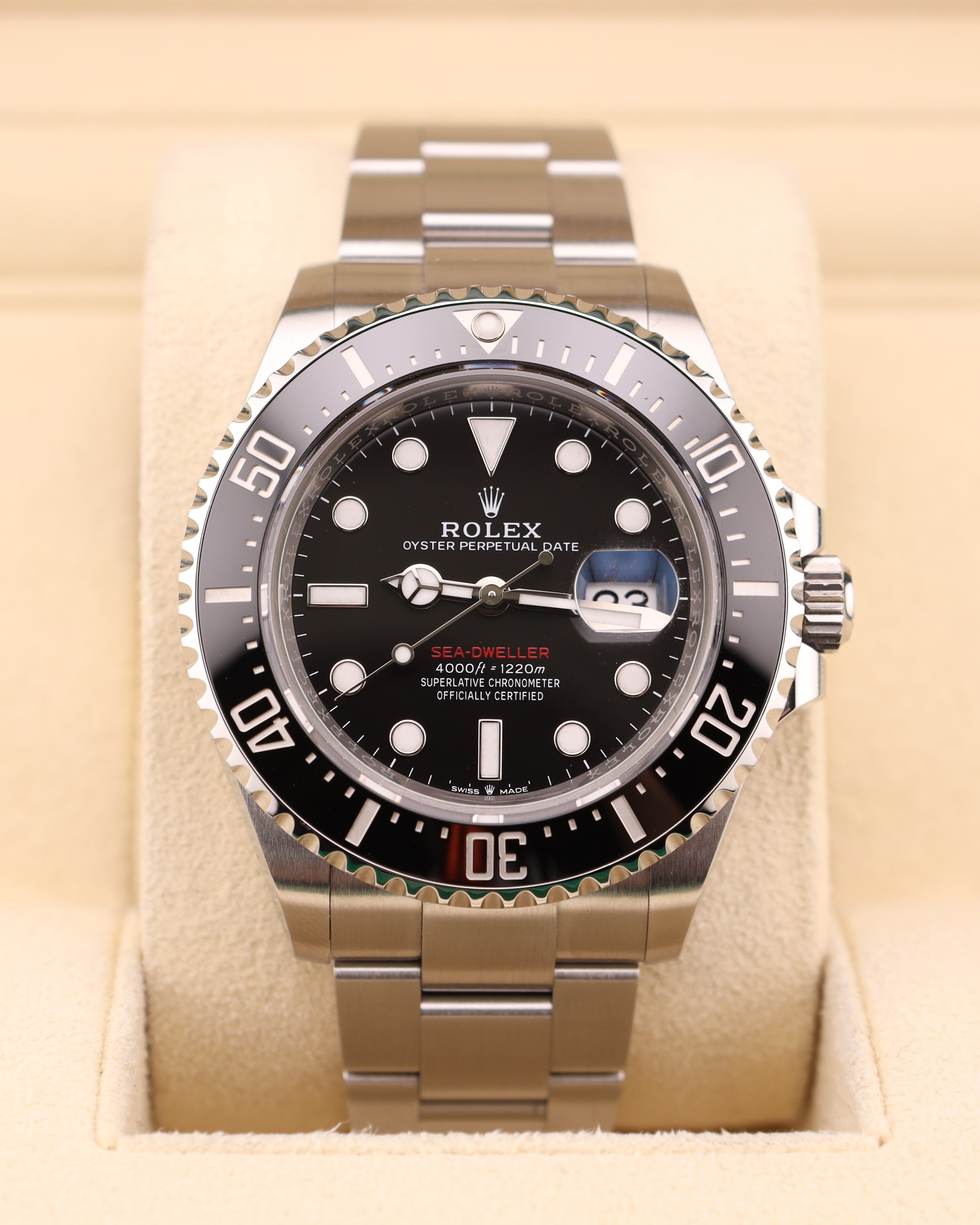 Rolex Sea-Dweller 43mm Red Letter 126600 — Iron Eagle Reserve Miami