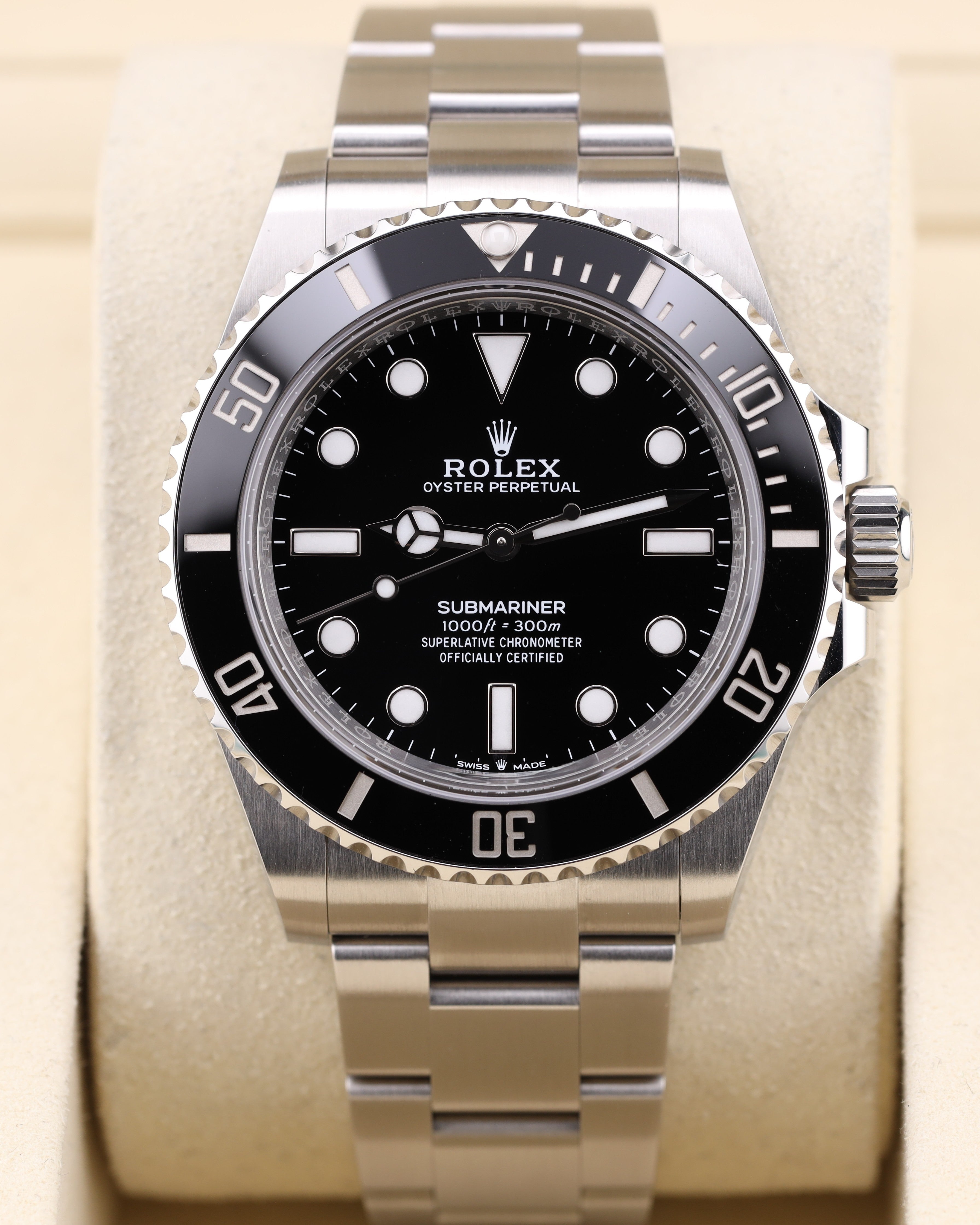Rolex Submariner No Date Black 124060 — Iron Eagle Reserve Miami