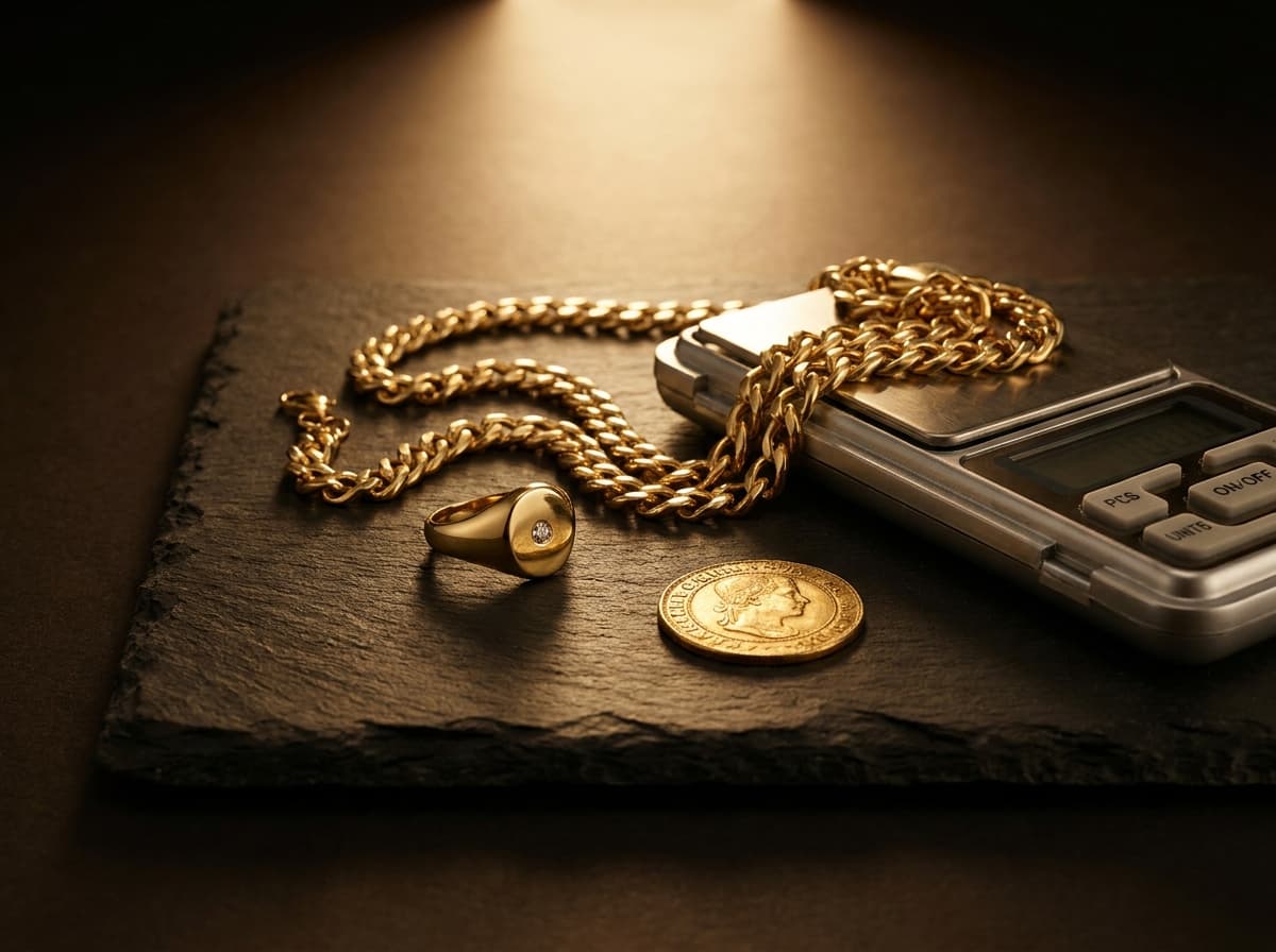 Gold specialist testing gold purity — how to sell gold in Miami guide