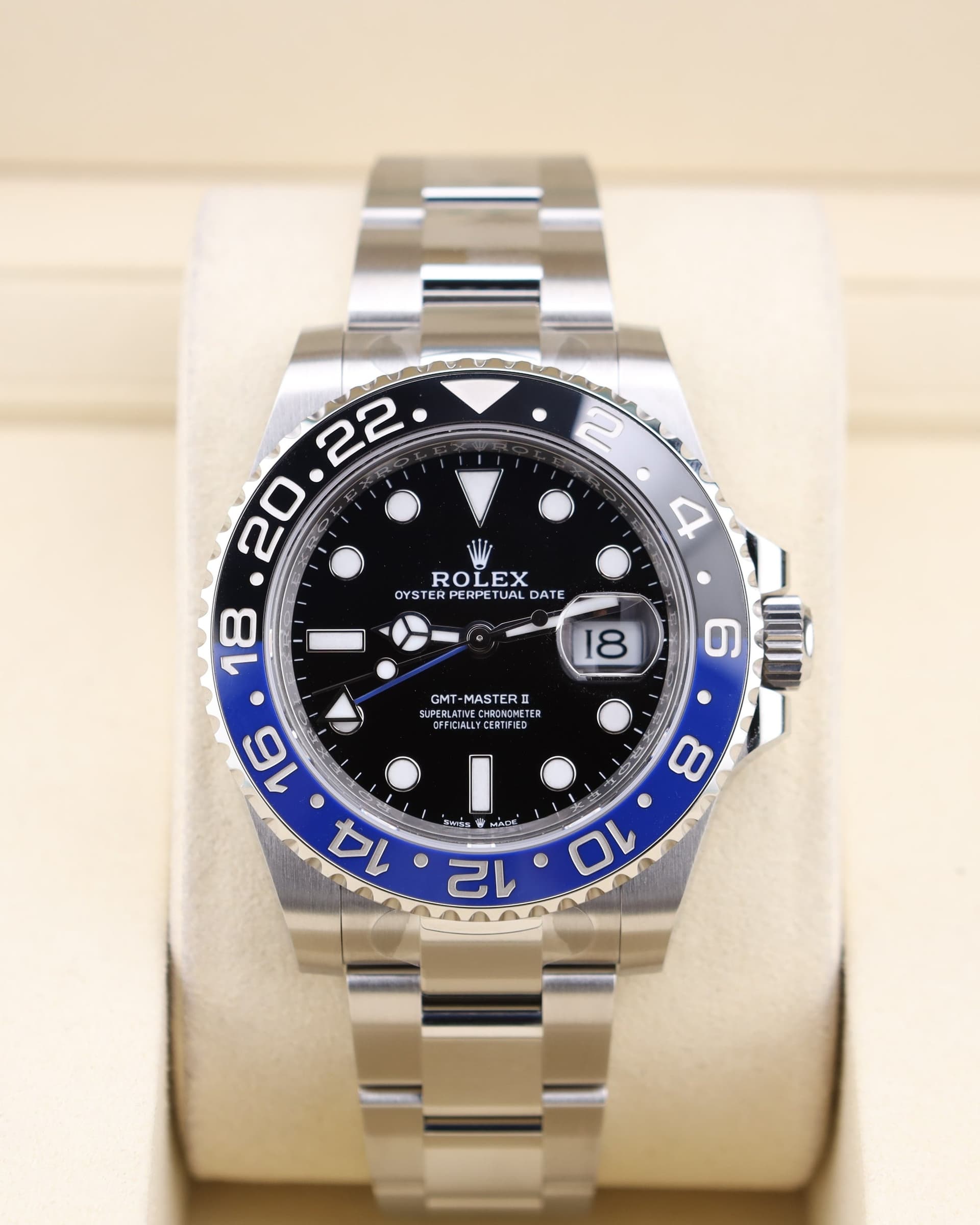 Rolex GMT-Master II Batman Oyster 126710BLNR — photo 1