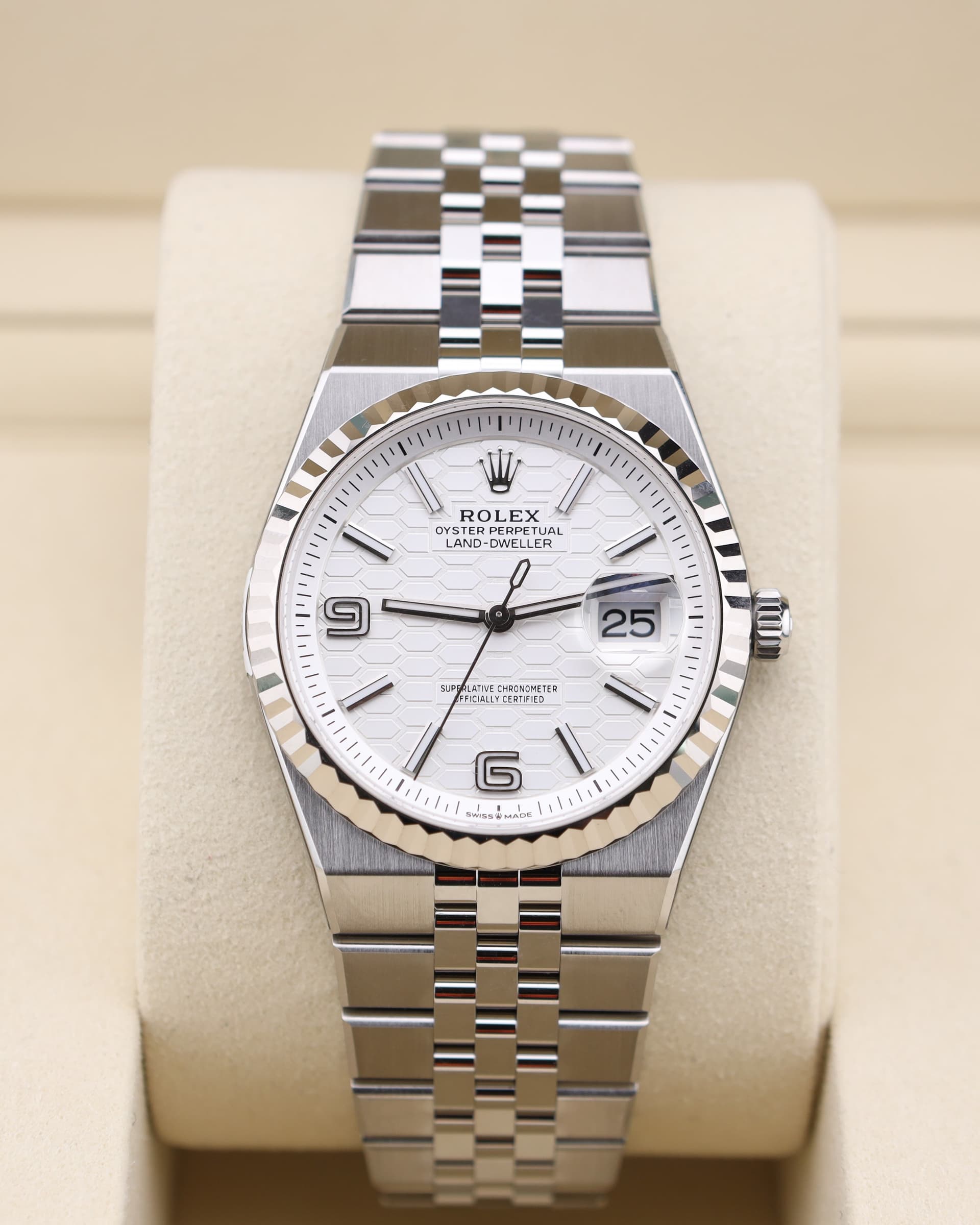 Rolex Land-Dweller 36 White Dial Steel 127234 — photo 1
