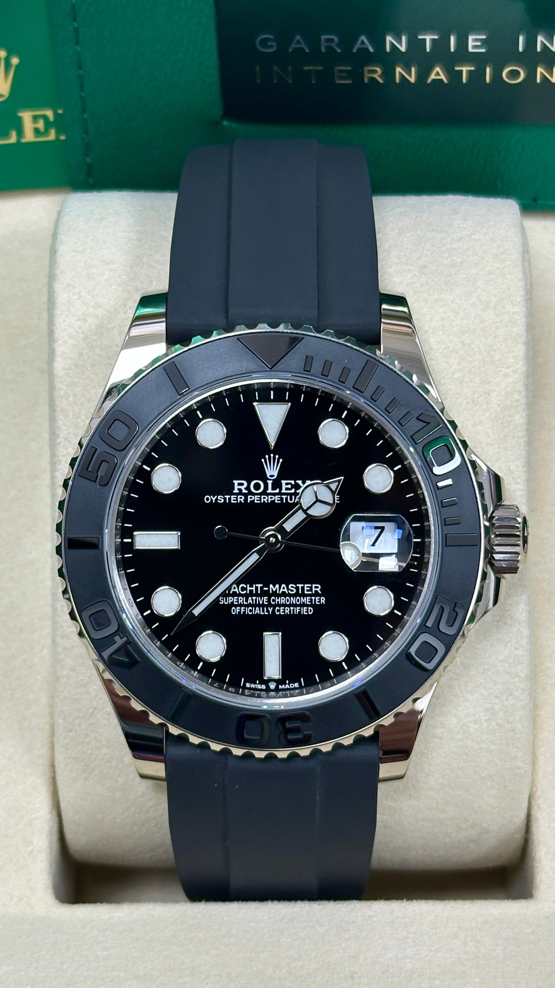 Rolex Yacht-Master 42 White Gold Blue 226659 — photo 1