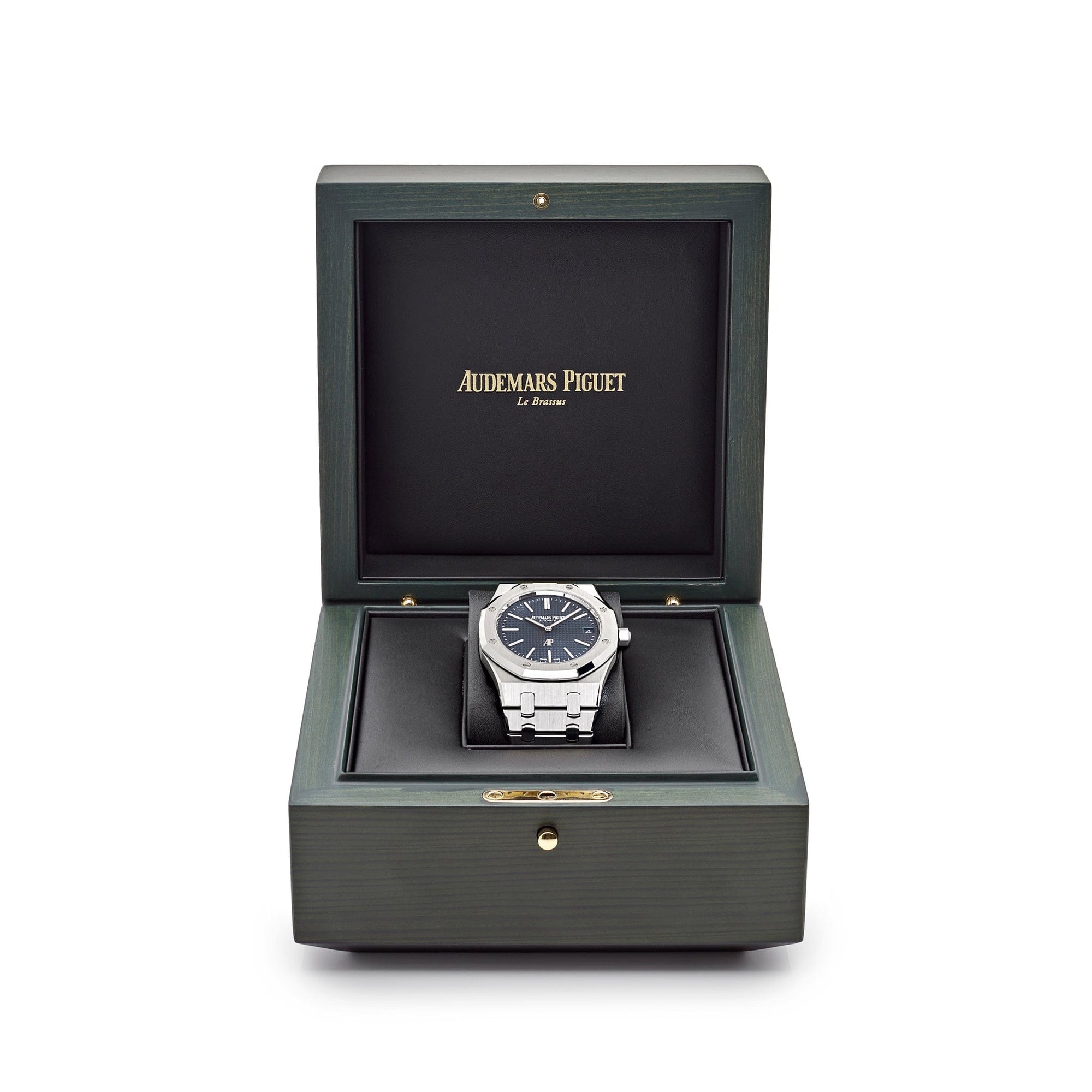 Audemars Piguet Royal Oak Jumbo Extra Thin 39mm 16202ST.OO.1240ST.01 detail view