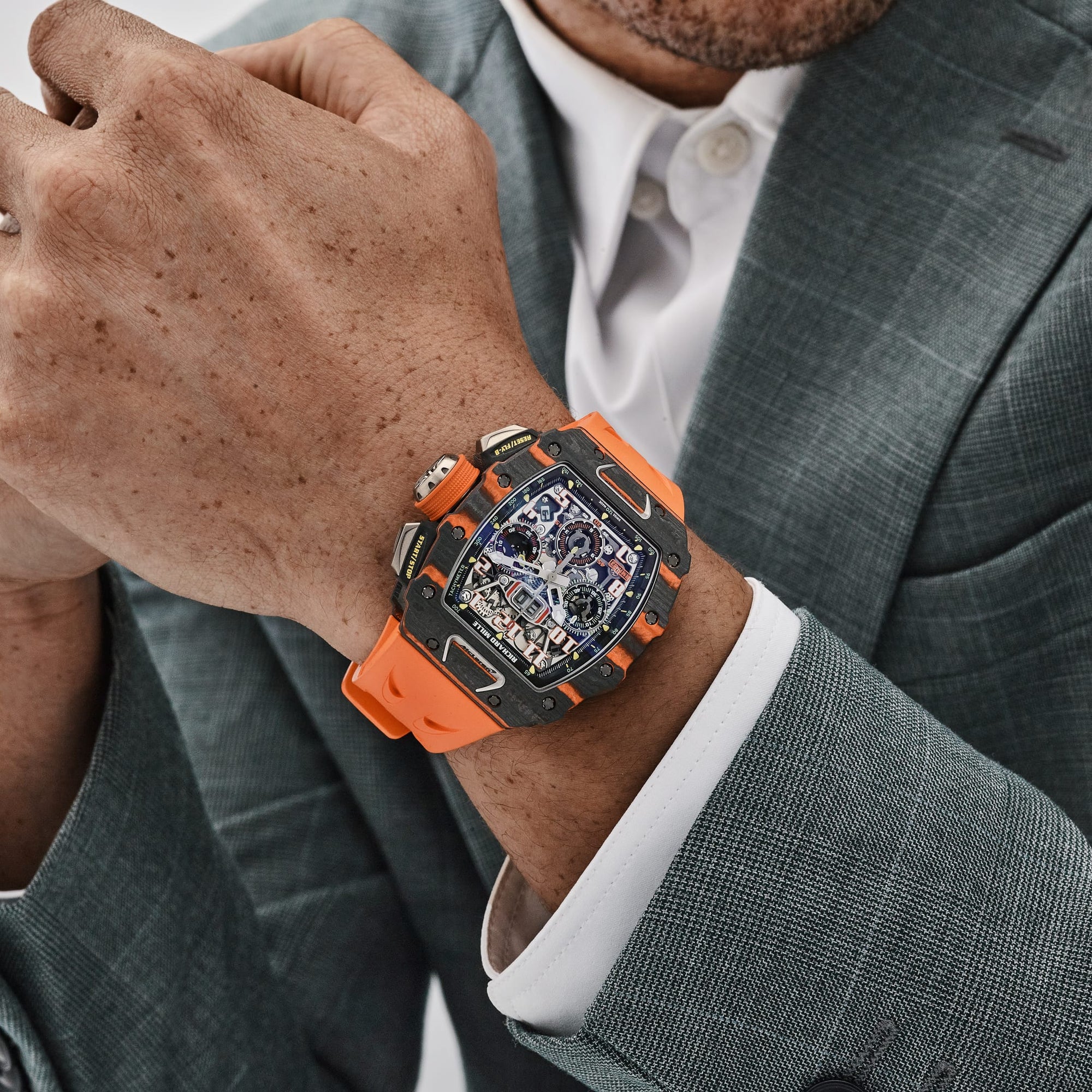 Richard Mille RM 11-03 McLaren Flyback Chronograph RM 11-03 detail view
