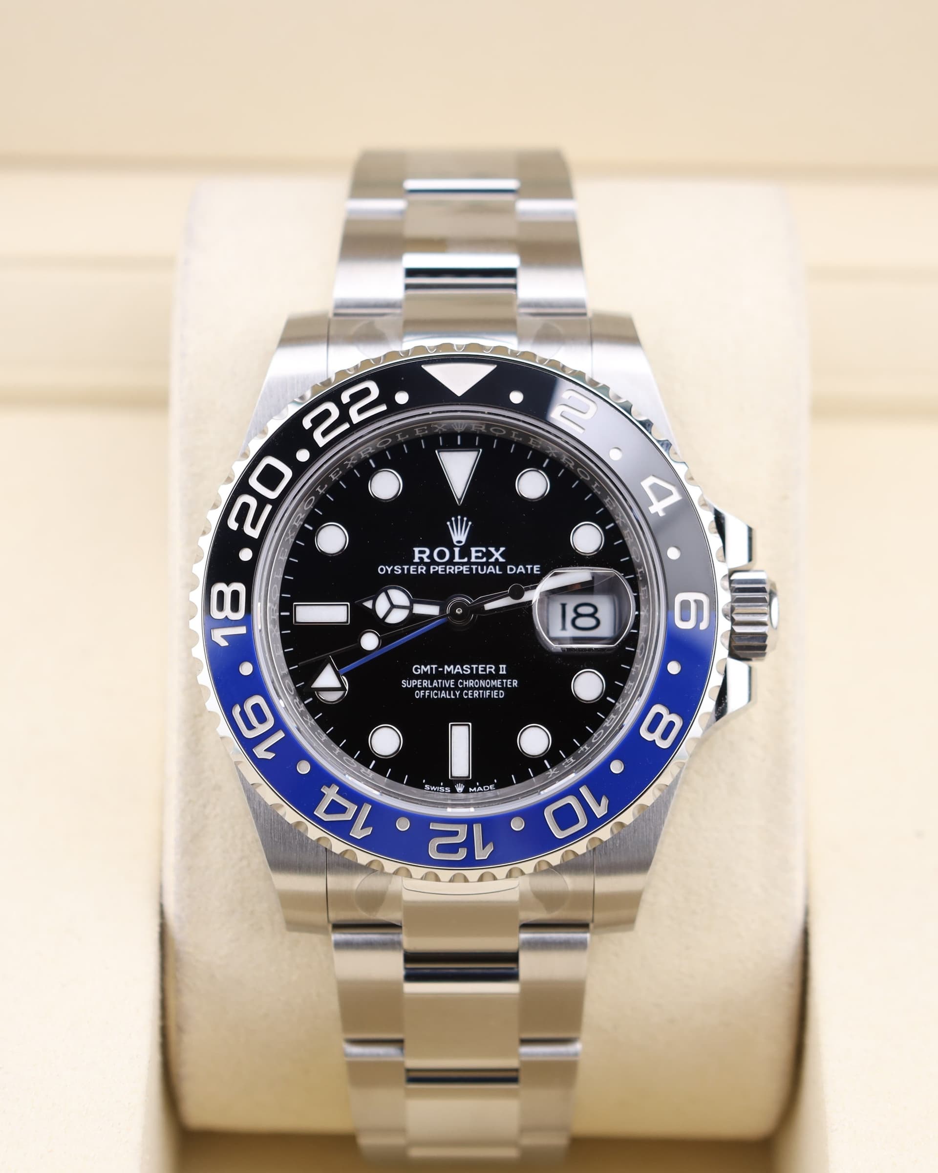 Rolex GMT-Master II Batman 126710BLNR — Iron Eagle Reserve Miami