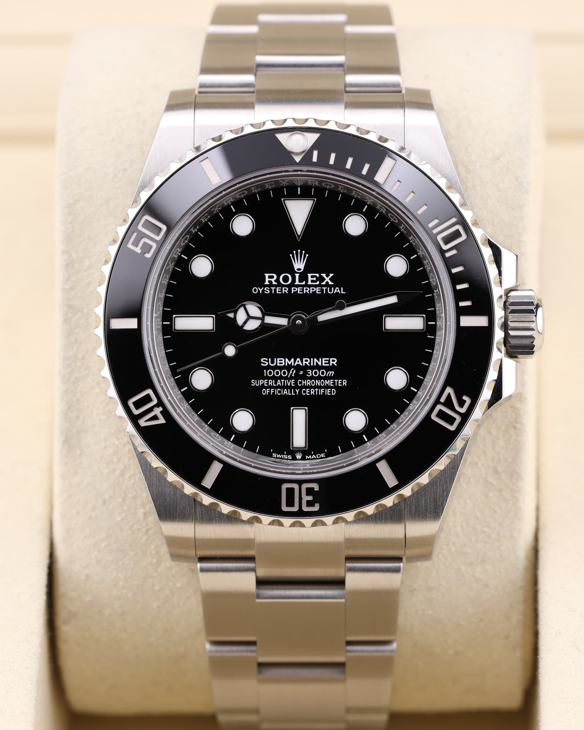 Rolex Submariner No Date Black 124060 — Iron Eagle Reserve Miami