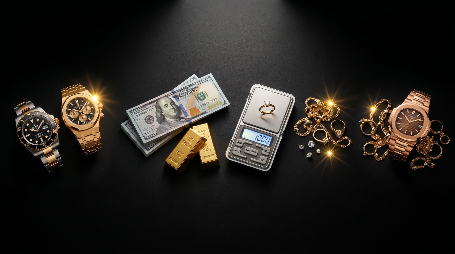 Gold jewelry, luxury watches and fine jewelry — Iron Eagle Reserve Miami